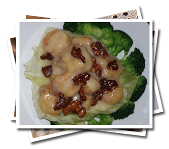 LC's Asian Kitchen - Creamy walnut shrimp